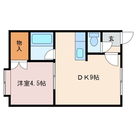 プランドールの物件間取画像